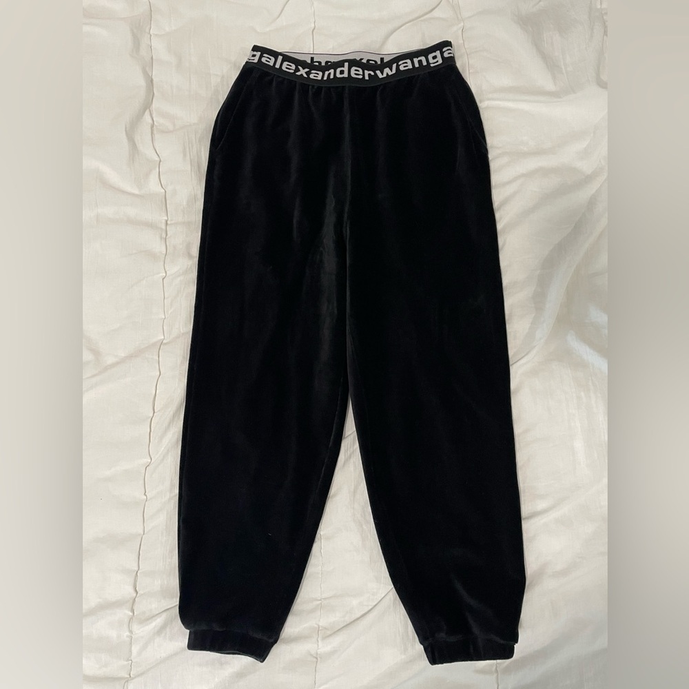 Alexander Wang Logo Waistband Sweatpants